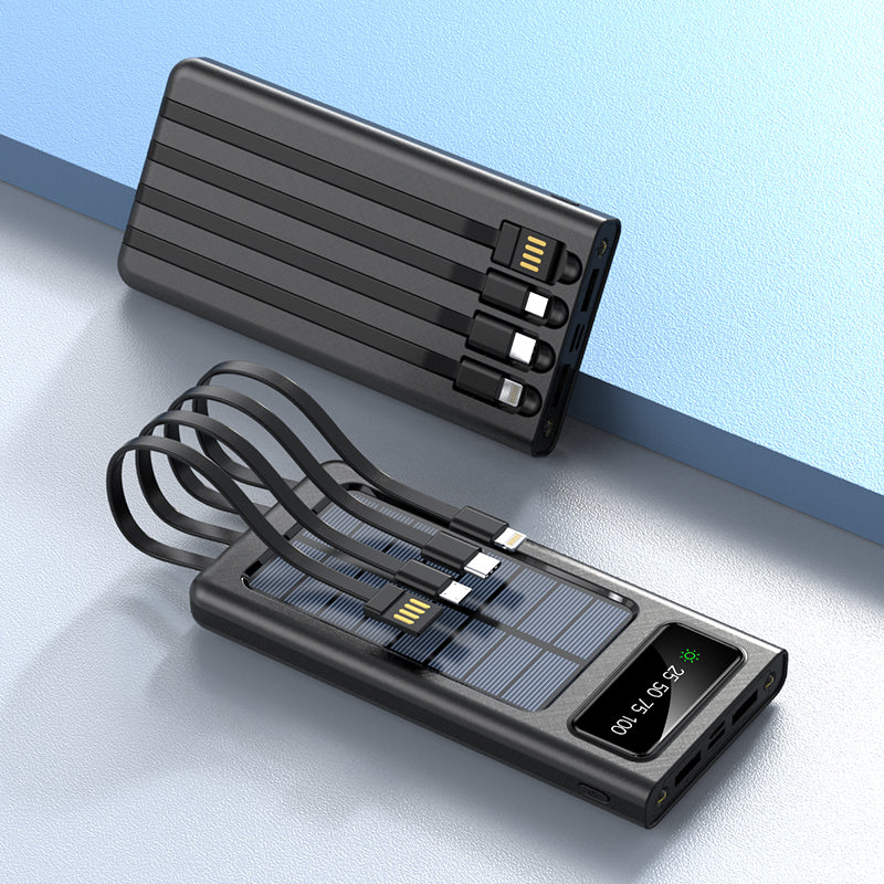 SOLARFLIX™ - PowerBank Solarny z Ładowarką