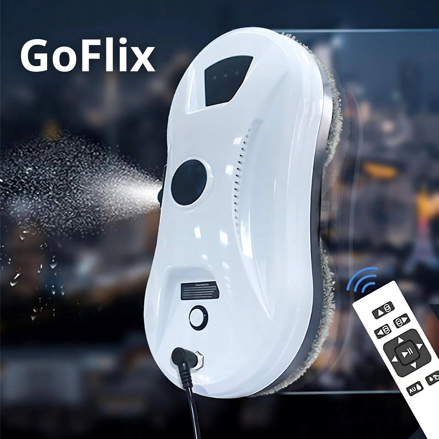 POFLIX PRO™ - AUTOMATYCZNY ROBOT DO MYCIA SZYB